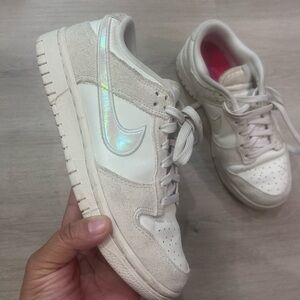 Nike Red and White Sneakers